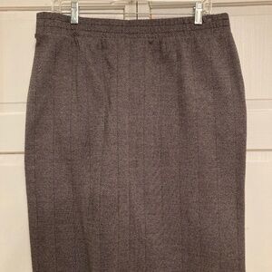 Land End Herringbone Skirt Size Medium